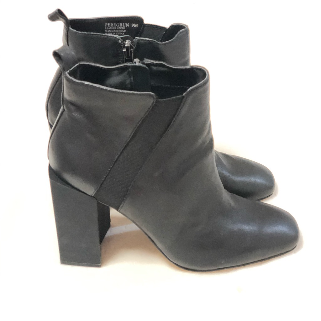 New Halston Heritage Ankle Leather Boots